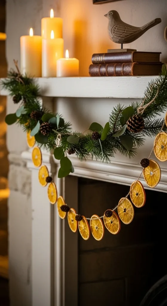 1. Dried Orange Garlands