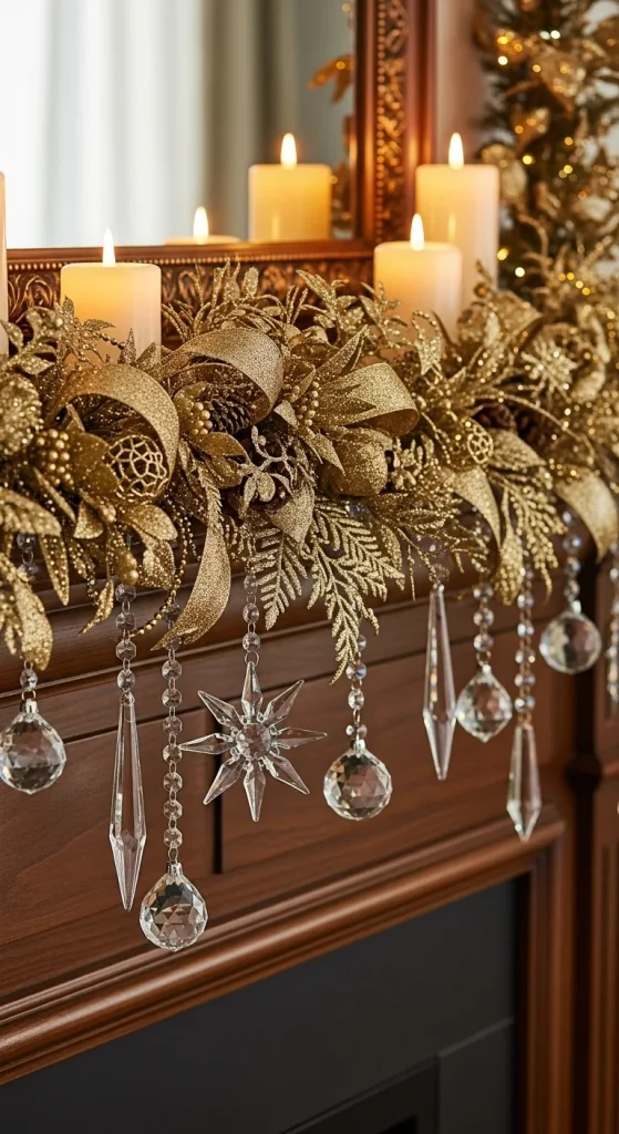1. Gold Metallic Garland