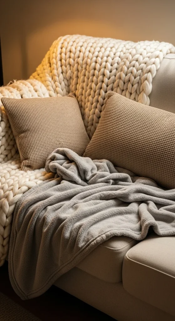 1. Layer Textures for Warmth