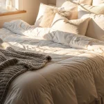 1. Layered White Bedding