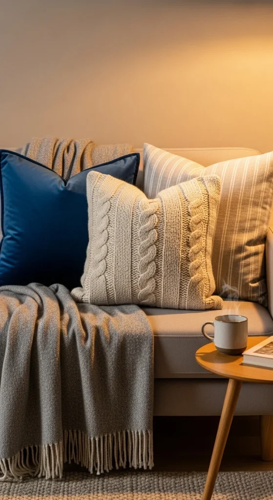 1. Start With Warm, Inviting Textures