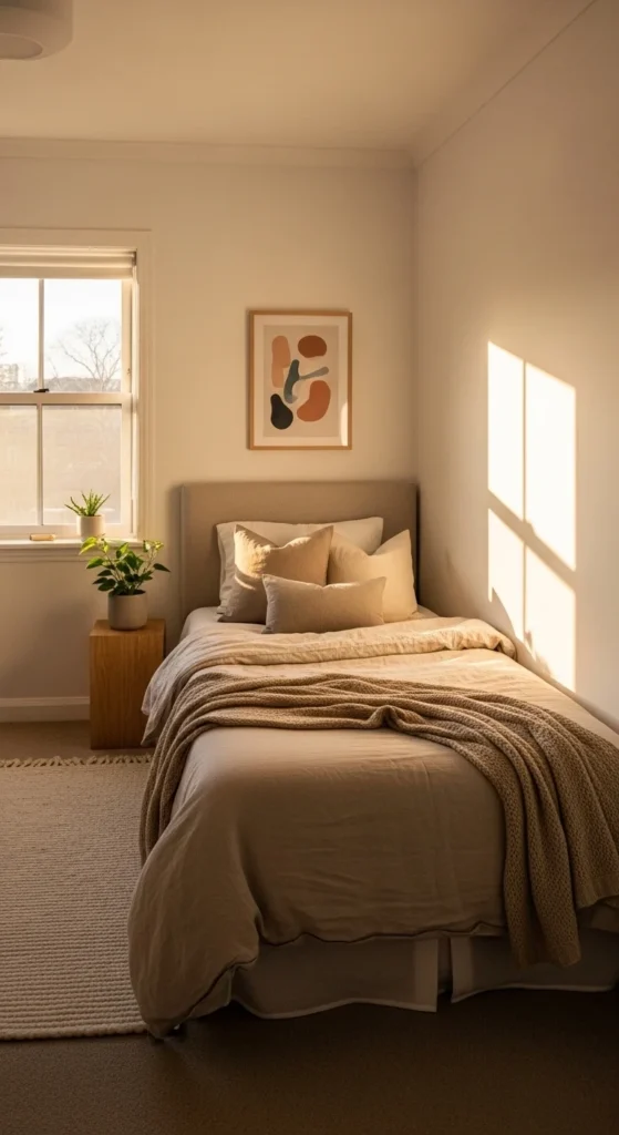 1. Use Light Colors to Open Up the Room