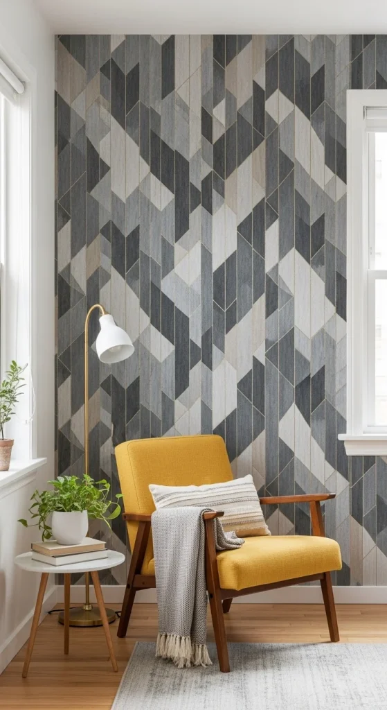 1. Use Removable Wallpaper for Instant Impact