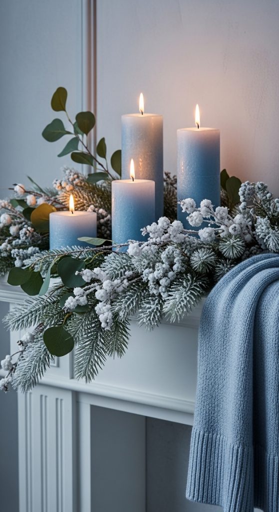 10. Icy Blue Accents