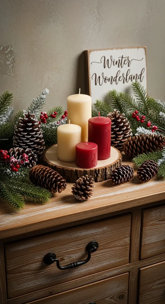 10. Rustic Wood Accents