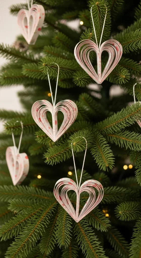 11. Paper Heart Garlands