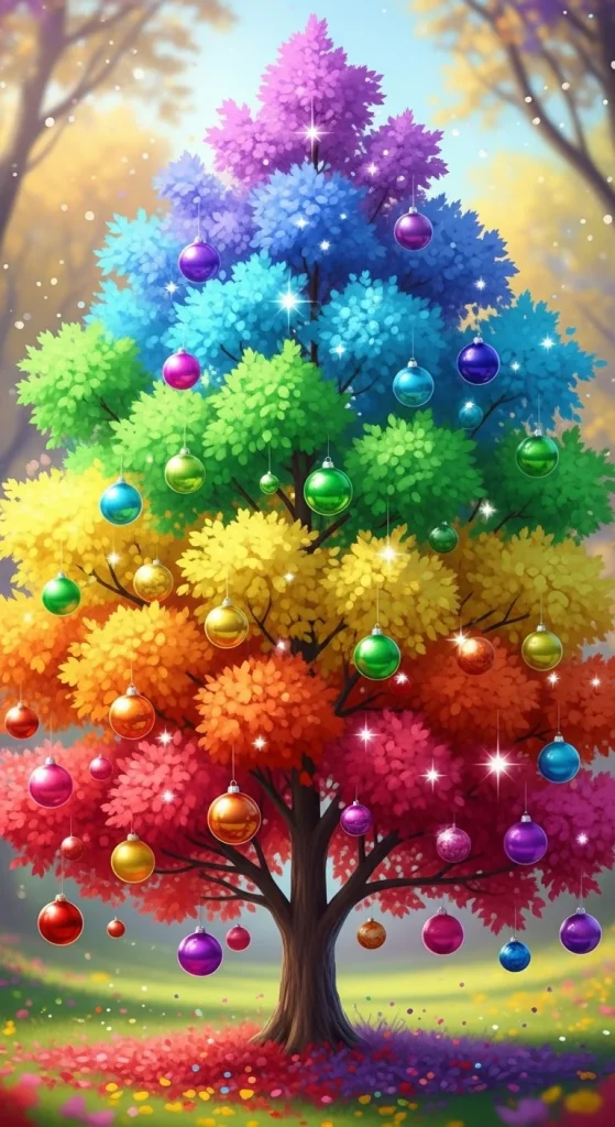 11. Rainbow Tree