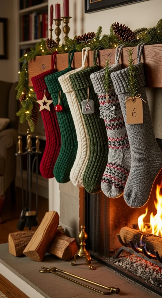13. Knitted Stockings