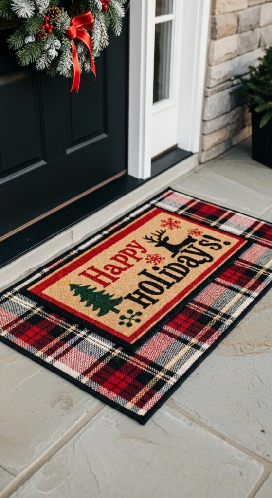 14. Christmas Doormat Layering