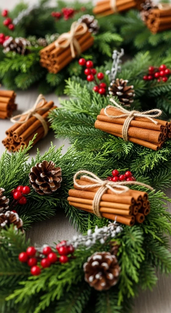 14. Make Cinnamon Stick Decorations