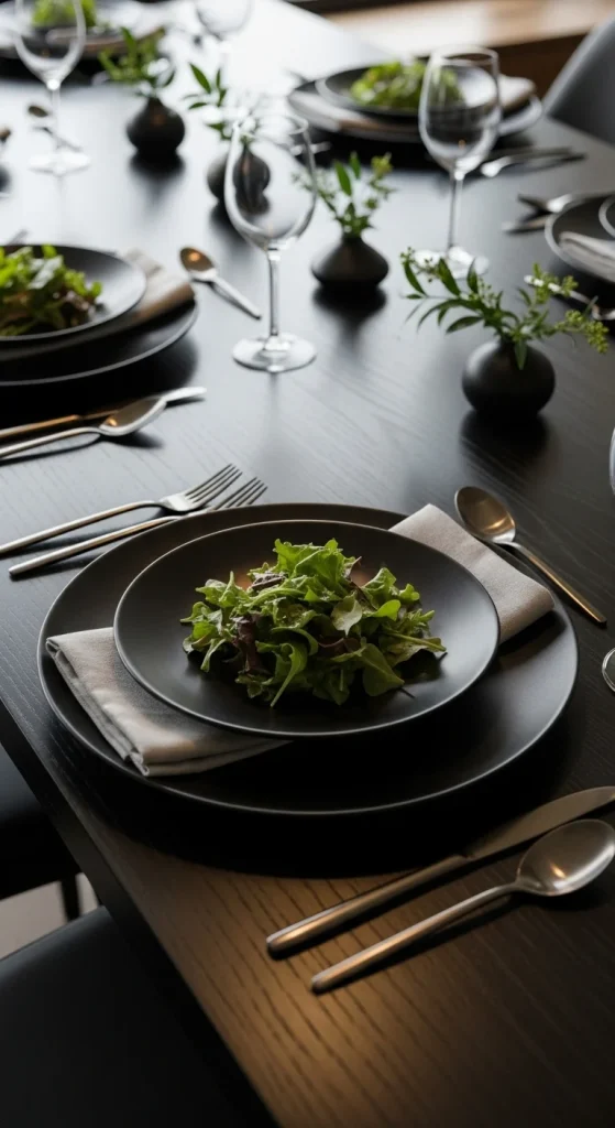 14. Modern Dining Table Setup