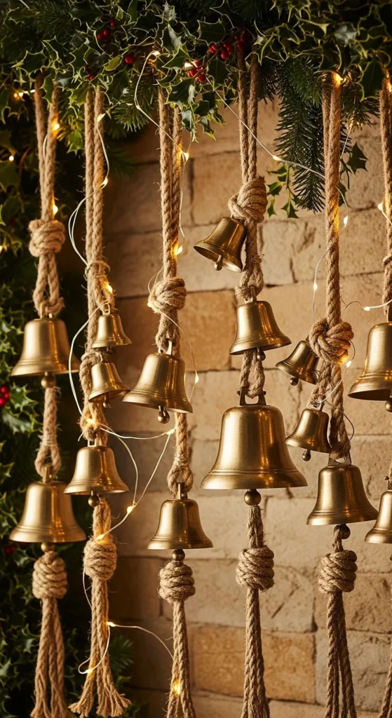 15. Brass Bell Wall Hanging