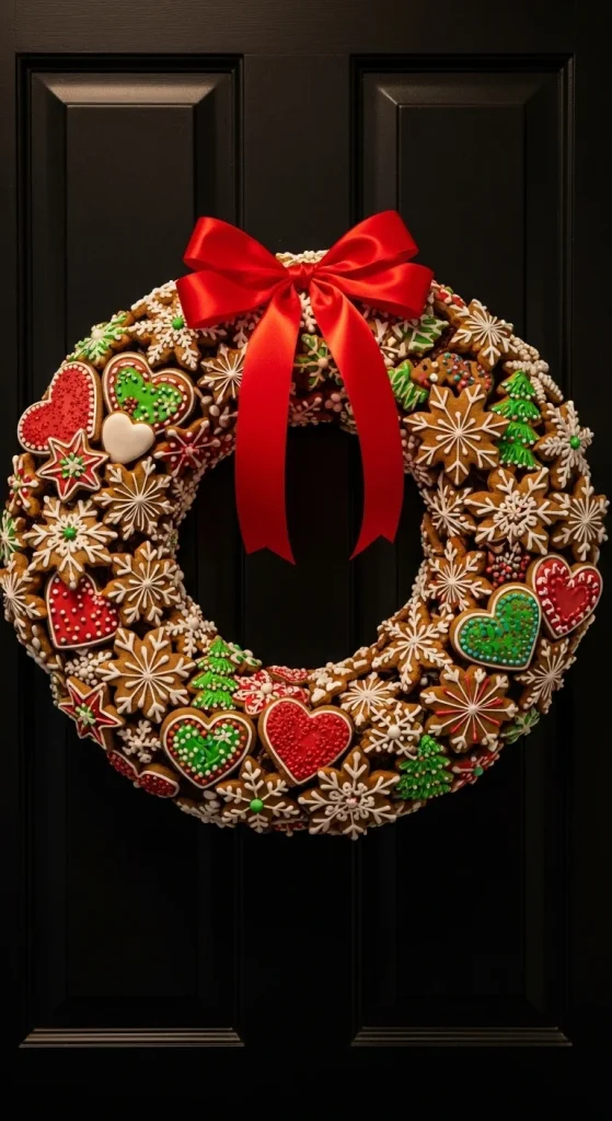 15. Gingerbread Wreath