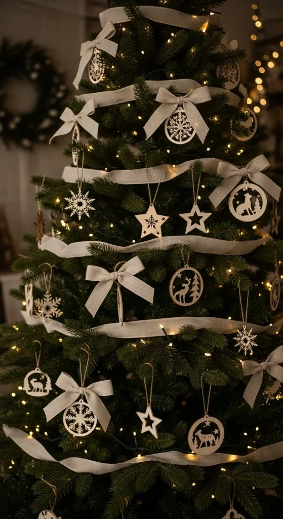 15. Natural Linen Decor