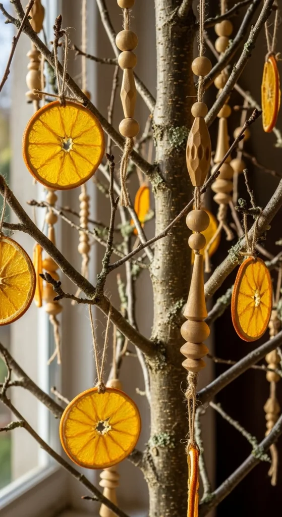 15. Swap Tinsel for Natural Textures