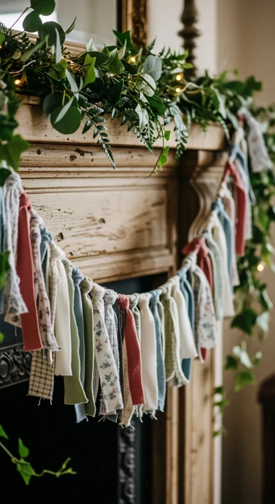 17. Fabric Scrap Garlands
