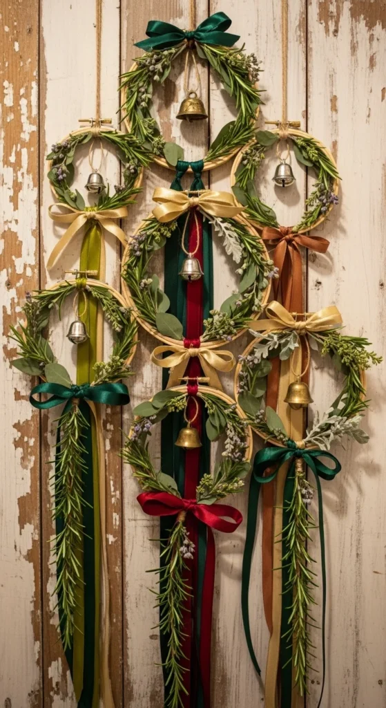 17. Holiday Hoop Art