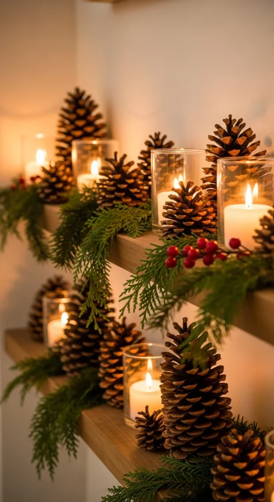 17. Snowy Shelf Styling