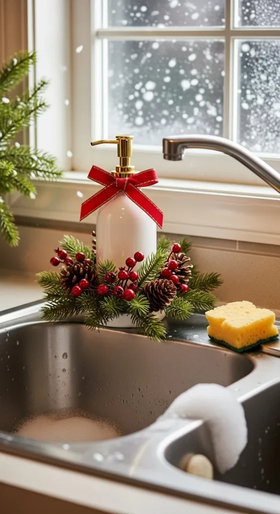 18. Christmas Soap Dispenser