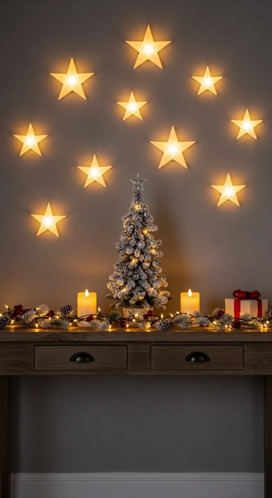 18. Light-Up Wall Stars