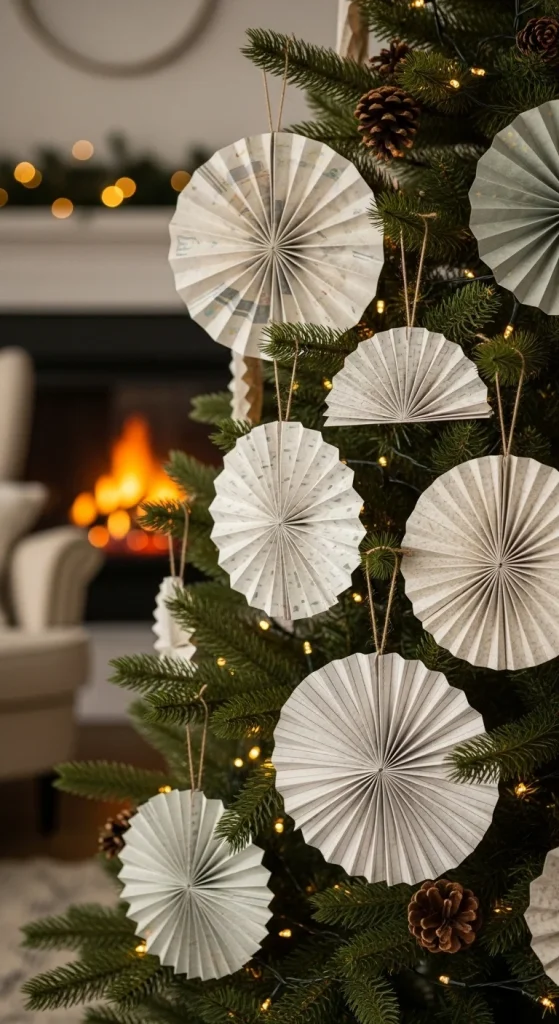 18. Paper Fan Ornaments