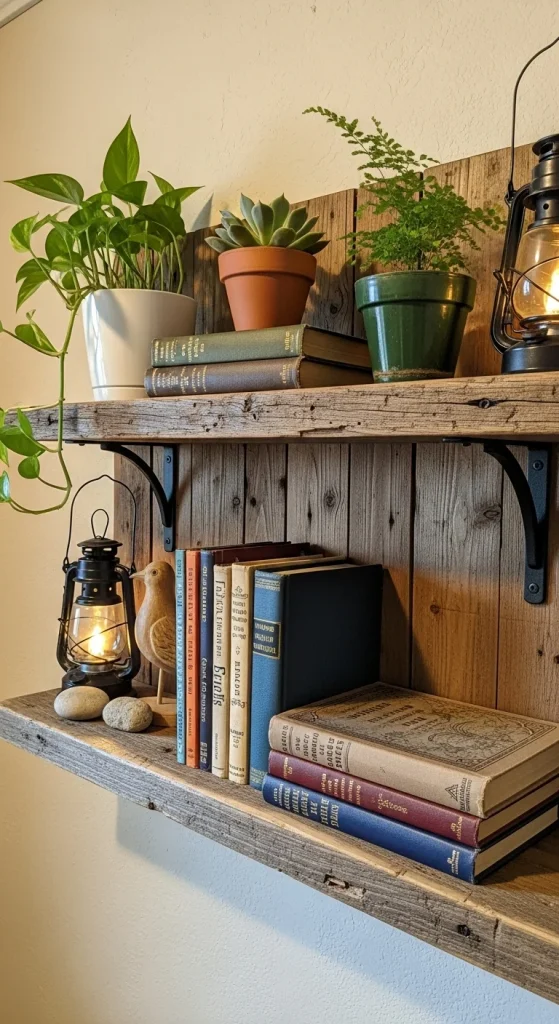 18. Simple Wooden Shelves