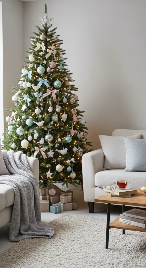 18. Soft Pastel Trees