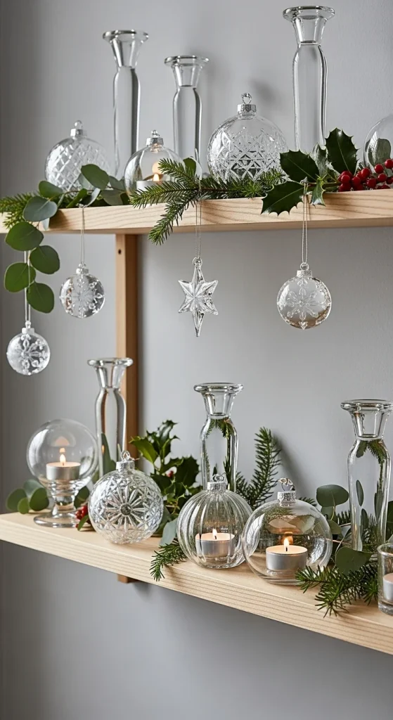 18. Use Glass Decor for Lightness