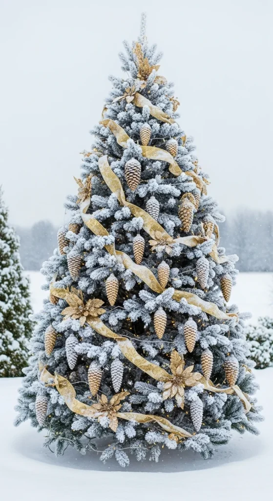 19. Frosted Pine and Gold