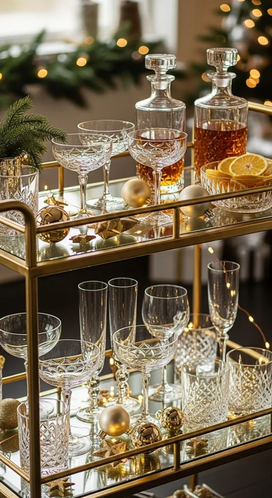 19. Glam Cocktail Cart
