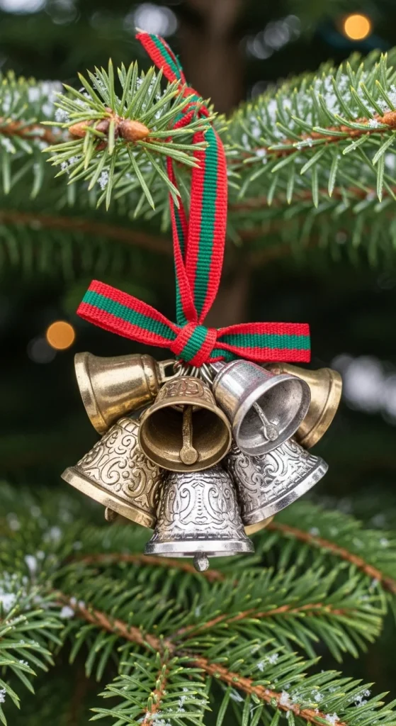 19. Mini Bell Cluster Ornaments