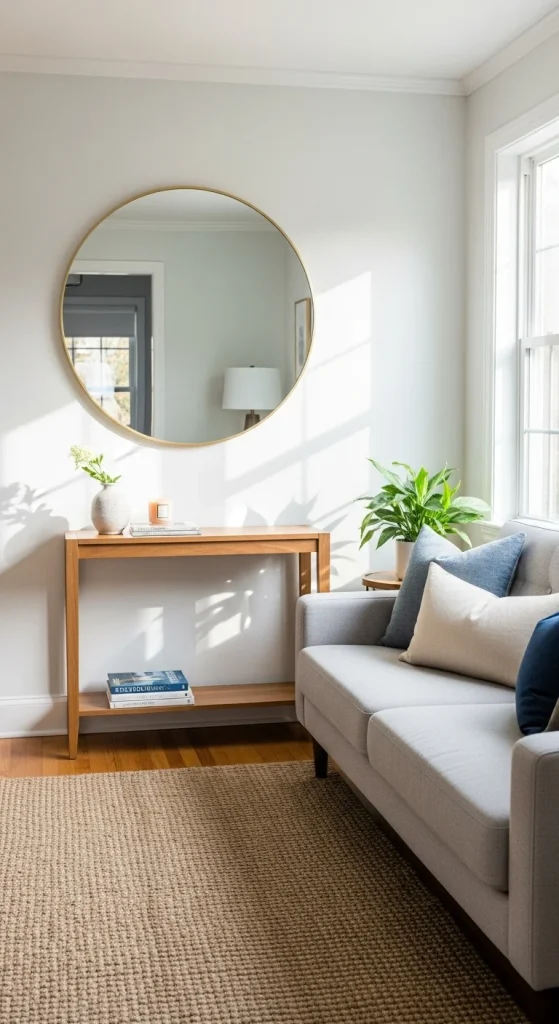 2. Add Mirrors to Double the Visual Space