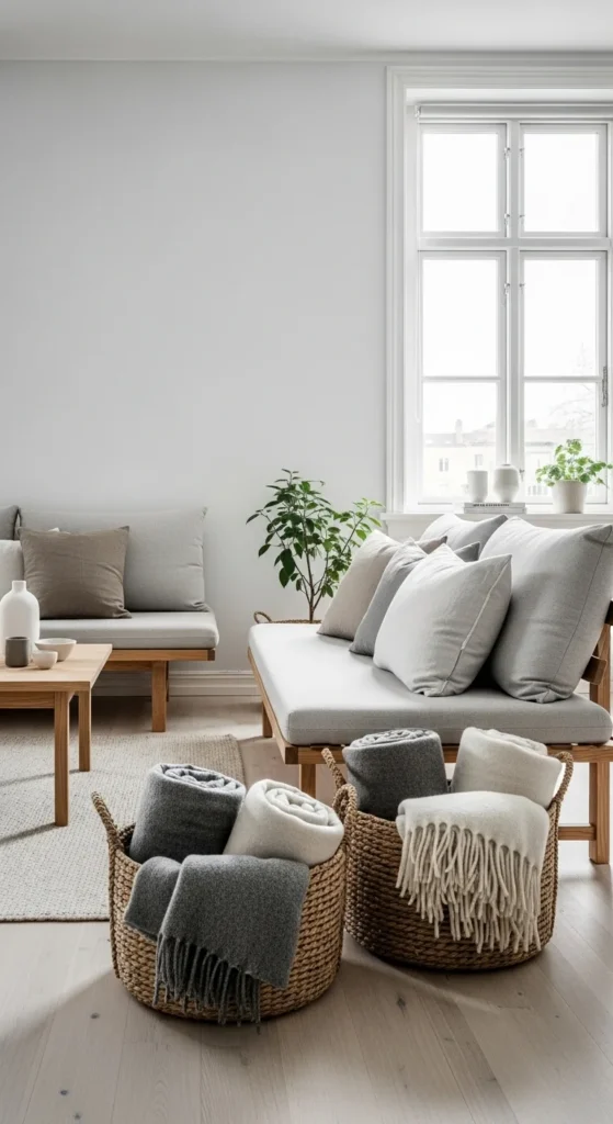 2. Add Natural Materials for Warmth