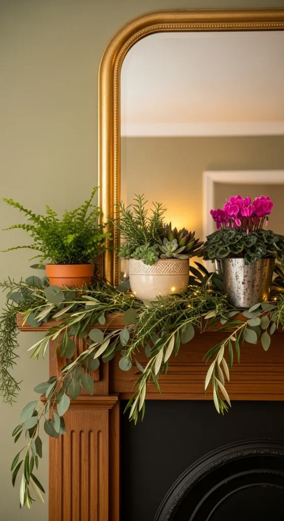 2. Add Seasonal Greenery
