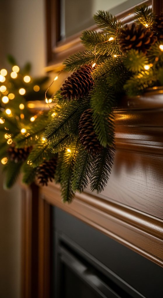 2. Evergreen Garland Magic