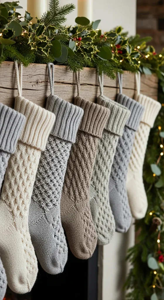 2. Hand-Knitted Stockings