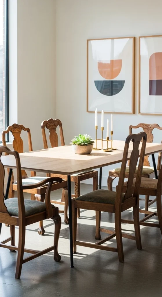 2. Mix Old and New for a Balanced Look