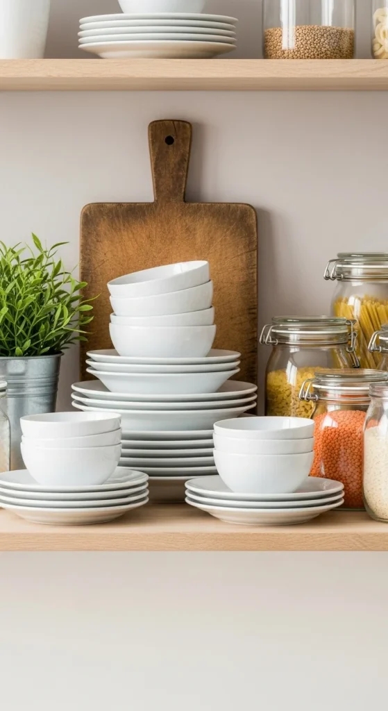 2. Mix Practical Items With Decorative Elements