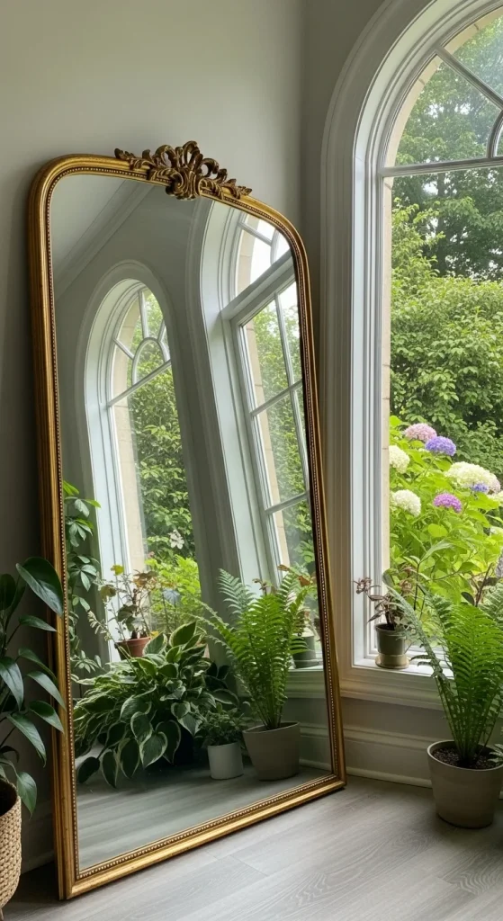 2. Place Mirrors Opposite Windows for Maximum Light