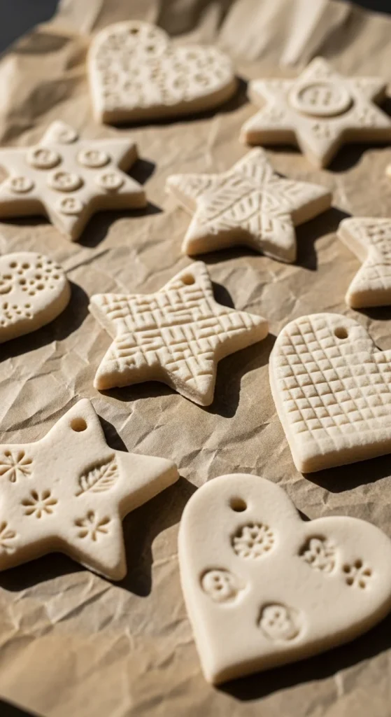 2. Salt Dough Keepsake Shapes