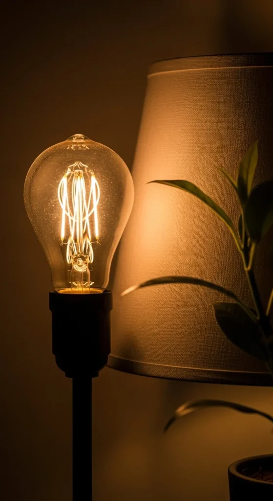 2. Use Warm Bulbs for a Cozy Atmosphere