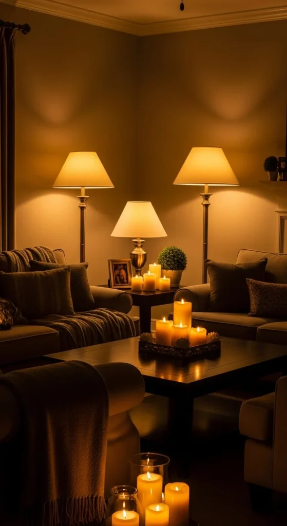 2. Use Warm Lighting to Set the Mood