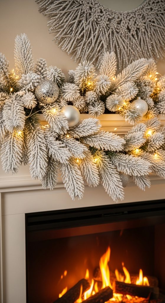 20. Snow-Kissed Garland