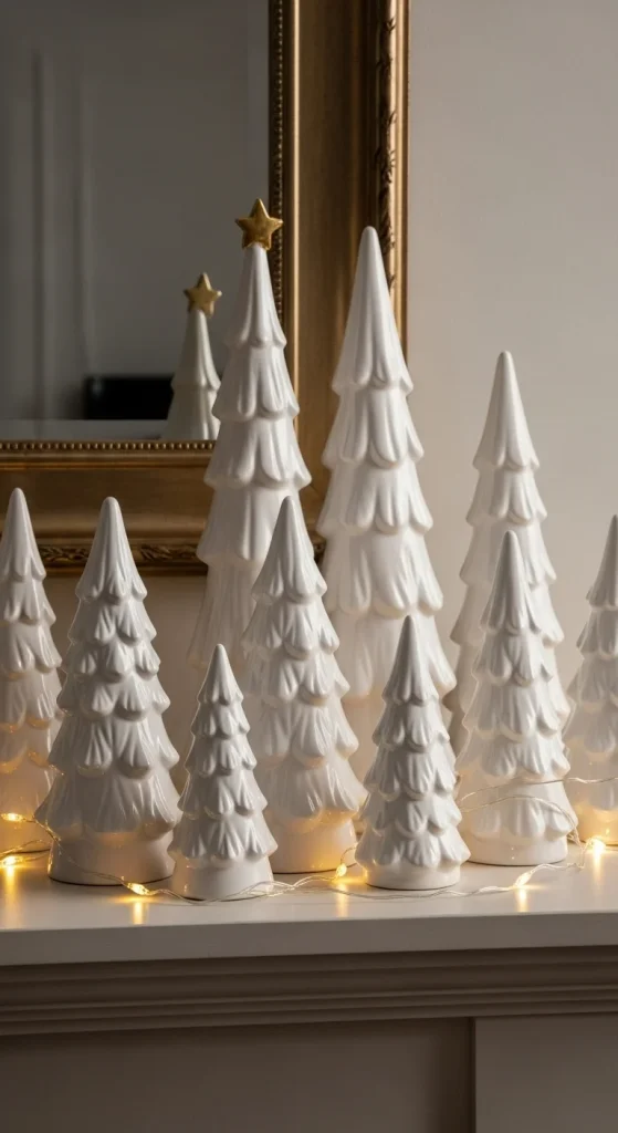 21. Ceramic Christmas Trees
