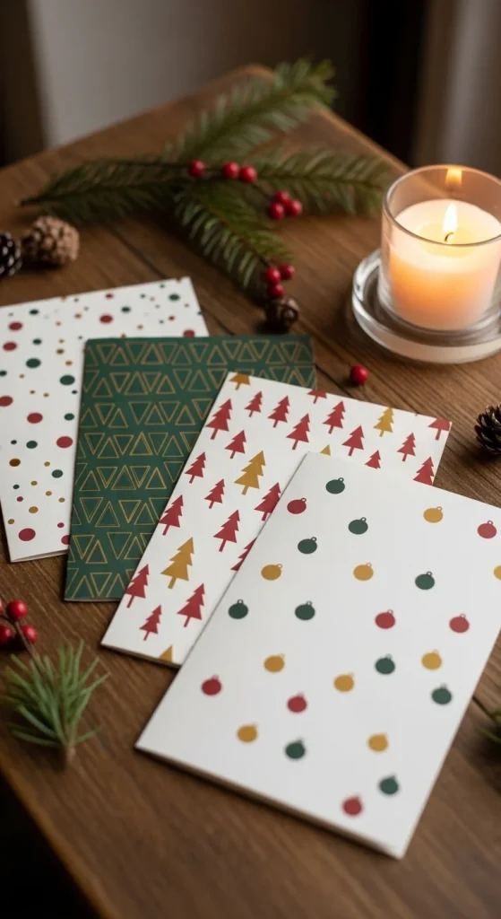 22. Minimalist Holiday Cards