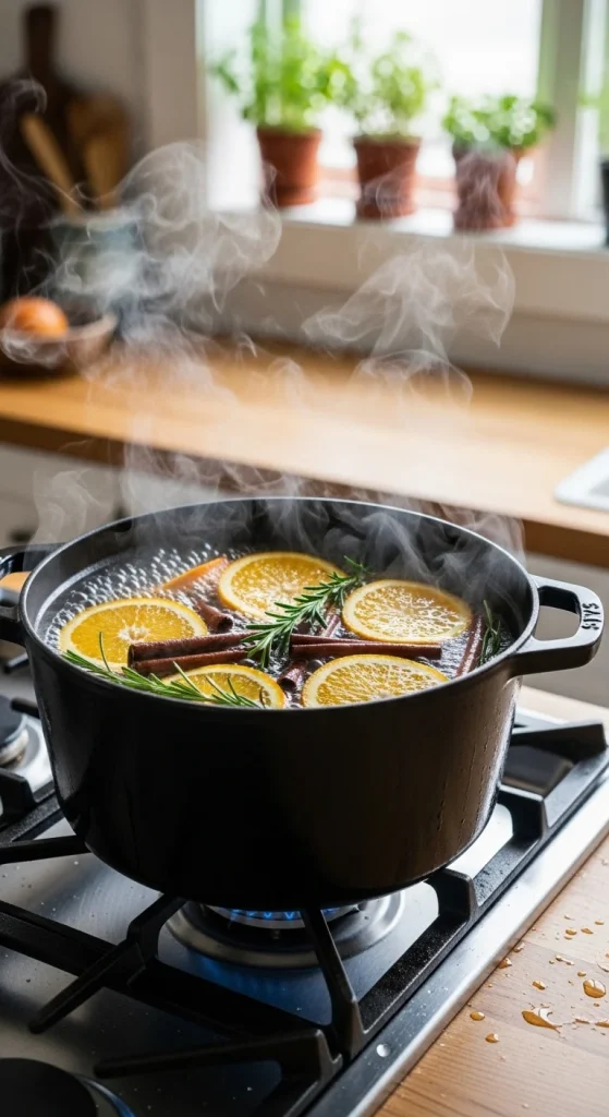 25. Create a Holiday Simmer Pot Instead of Buying Air Fresheners