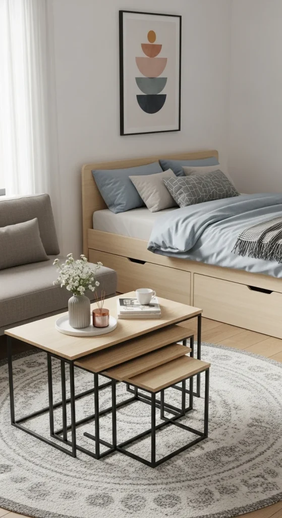 3. Choose Space-Saving Furniture