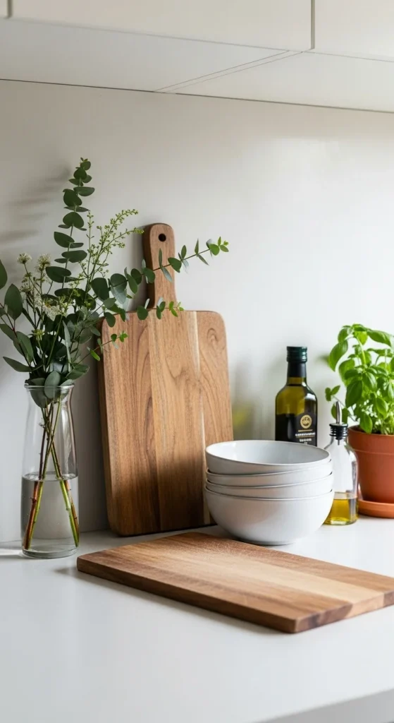 3. Keep Surfaces Clean & Decor Minimal