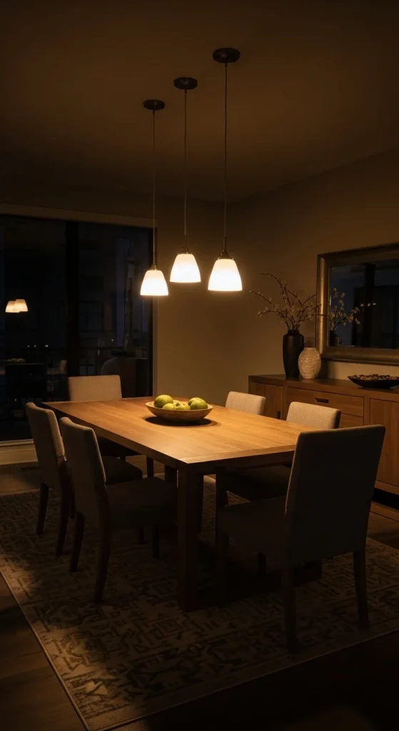 3. Use Dimmers to Control the Mood