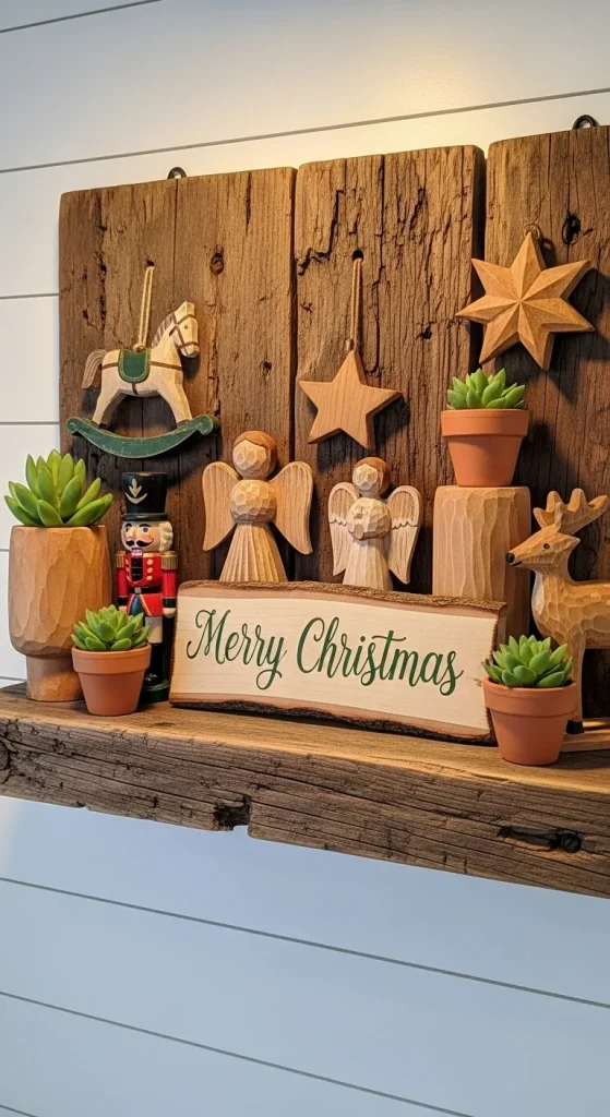 3. Wooden Accents for Rustic Charm